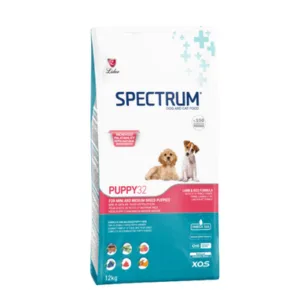 Spectrum Ultra Premium Puppy Food - Puppy 32 Small / Medium Breed 12kg