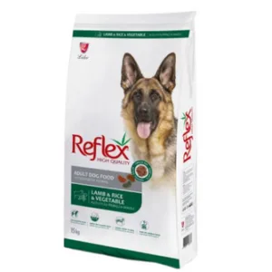 Reflex Premium Adult Dog Food - Lamb, Rice & Vegetable 15kg