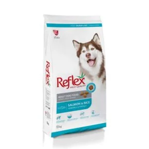 Reflex Premium Adult Dog Food - Salmon & Rice 15kg