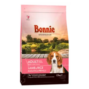 Bonnie Adult Dog Food - Lamb and Rice 2.5kg