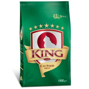 King Plus Adult Cat Food - Fish 1.5kg