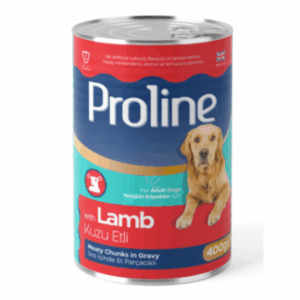 PROLINE CANNED DOG FOOD LAMB IN GRAVY 415GR