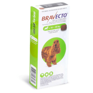 Bravecto Chewable Tablet for Dogs - 10 to 20kg, 1 Treatment