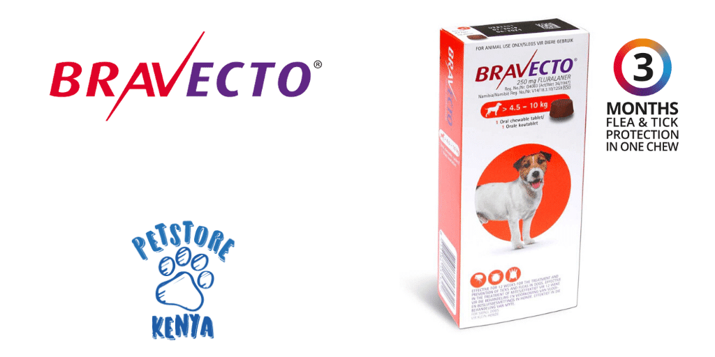 Buy Bravecto Tick & Flea Chewable Tabs For Dogs Weighing 4.5-10 Kg