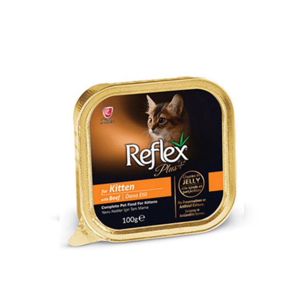Reflex Plus Kitten - Beef in Jelly-min