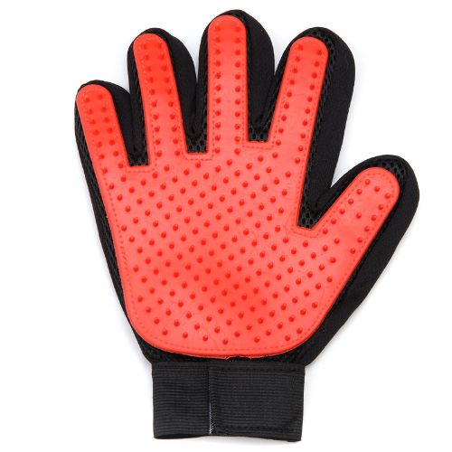Pet Grooming Glove Red Right PGGRRH