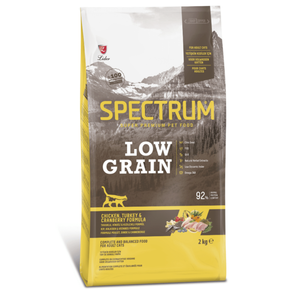 Spectrum Low Grain Chicken Turkey Cranberry