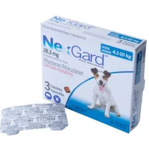 NexGard 28.3mg Tabs - 3 month supply - Small Dog (4-10kg)