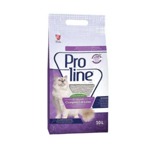 Proline Bentonite Clumping Cat Litter - Lavender 10L
