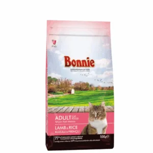 Bonnie Adult Cat Food - Lamb & Rice 0.5kg