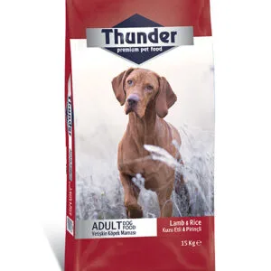 THUNDER ADULT DOG FOOD LAMB AND RICE 15KG