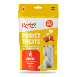 REFLEX CAT POCKET TREAT SENSITIVE 60GR