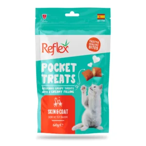 REFLEX CAT POCKET TREAT SKIN & COAT 60GR