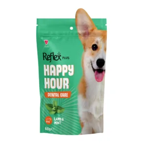 REFLEX HAPPY HOUR DOG TREAT DENTAL CARE - LAMB & MINT 60GR