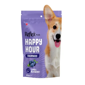REFLEX HAPPY HOUR DOG TREAT CALMNESS - LAMB & BLUEBERRY 60GR