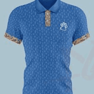 Paw Performance Polo-Medium Men Blue