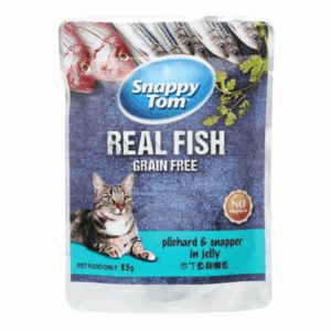SNAPPY TOM PILCHARD AND SNAPPER JELLY 85G