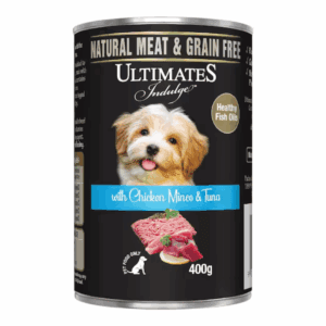 ULTIMATES DOG CAN CHICKEN MINCE & TUNA 400G