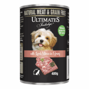 ULTIMATES DOG CAN LAMB MINCE GRAVY 400G