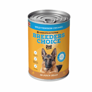 BREEDERS CHOICE DOGS WILD VENISON VEGE 400G