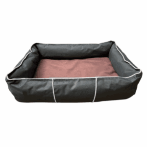 Luxury Pet Bed Small 19X14X8- Brown Cushion