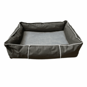 Luxury Pet Bed Small 19X14X8- Grey Cushion