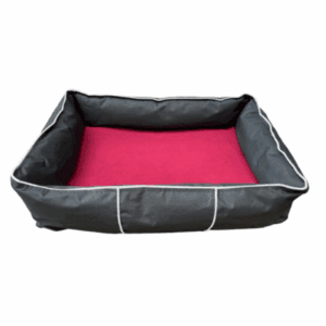 Luxury Pet Bed Medium 26x19x8- Maroon Cushion