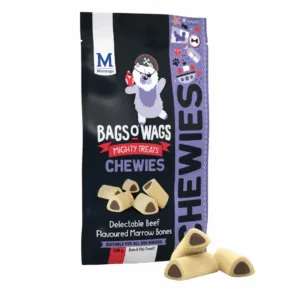 Montego Bags O' Wags Dog Treats - Marrow Bones 120g