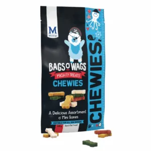 Montego Bags O' Wags Dog Treats Mini Bones - 120g