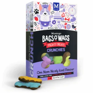 Montego Bags O' Wags Dog Treats - Nicely Iced Crunchies 1kg