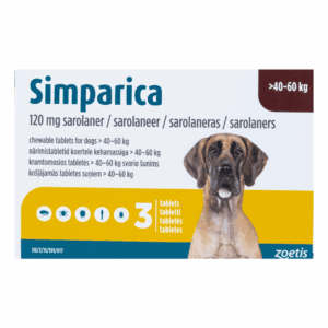 Simparica (Sarolaner) Chewables For Dog 40-60kg