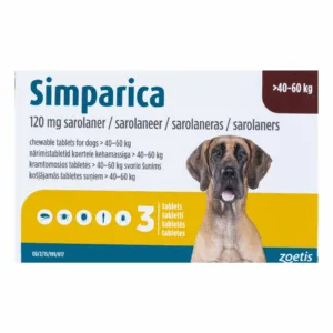 Simparica (Sarolaner) Chewables For Dog 40-60kg