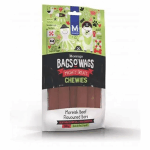 Montego Bags O' Wags Dog Treat - Beef Bars 120g