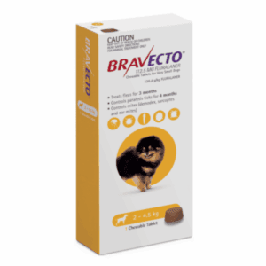 BRAVECTO CHEWABLE TABLET FOR DOGS -112.5MG 2 TO 4.5KG, TREATMENT