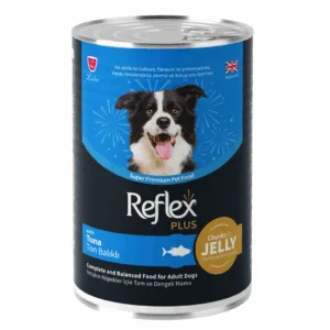 REFLEX PLUS CANNED DOG FOOD TUNA IN JELLY 400GR