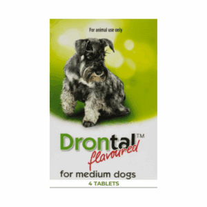 DRONTAL DEWOMERS FOR MEDIUM DOGS - 4 TABLETS