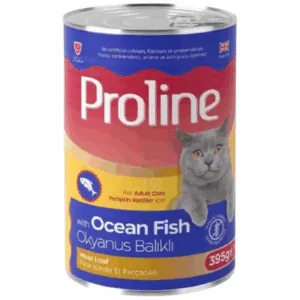PROLINE CANNED CAT FOOD - OCEAN FISH IN PATE 400GR