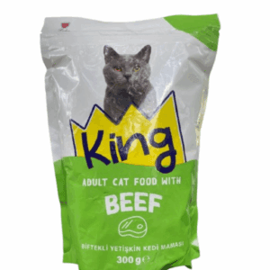 KING ADULT CAT FOOD - BEEF 300G