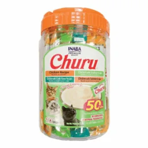 Churu Creamy Lickable Cat Treats - Assorted Seafood Flavours (1 Tube)