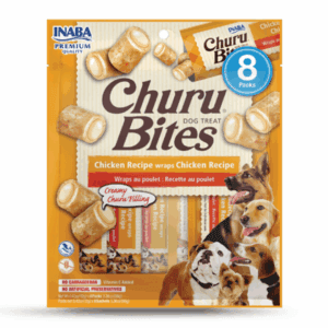 CHURU BITES DOG TREATS - CHICKEN RECIPE WRAPS