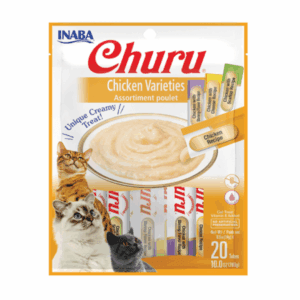 CHURU CAT  TREATS - CHICKEN VARIETY 20 TUBES