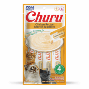 CHURU CAT TREATS - CHICKEN RECIPE 4 TUBES