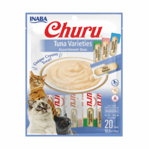 CHURU CAT TREATS - TUNA VARIETY 20 TUBES