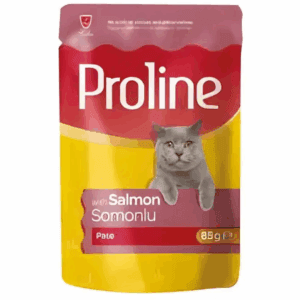 PROLINE CAT FOOD POUCH – SALMON IN PATE 85G