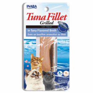 INABA FOODS CAT TREAT - GRILLED TUNA IN FLAVORED BROTH