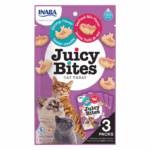INABA FOODS CAT TREAT - JUICY BITES IN SHRIMP & SEAFOOD MIX FLAVOR