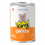 KING CANNED KITTEN FOOD - CHICKEN CHUNKS IN GRAVY 400GR