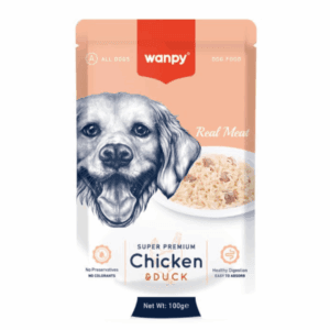 WANPY DOG POUCH - CHICKEN & DUCK 100GR