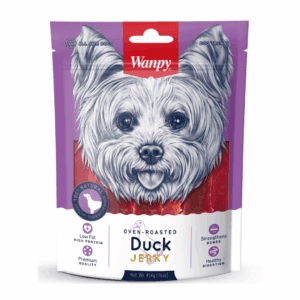 WANPY DOG TREATS - DUCK JERKY 100GR